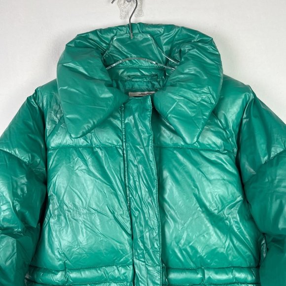 NWT A New Day Water Resistant Puffer Jacket Jade Green Size XL NEW - Picture 3 of 16